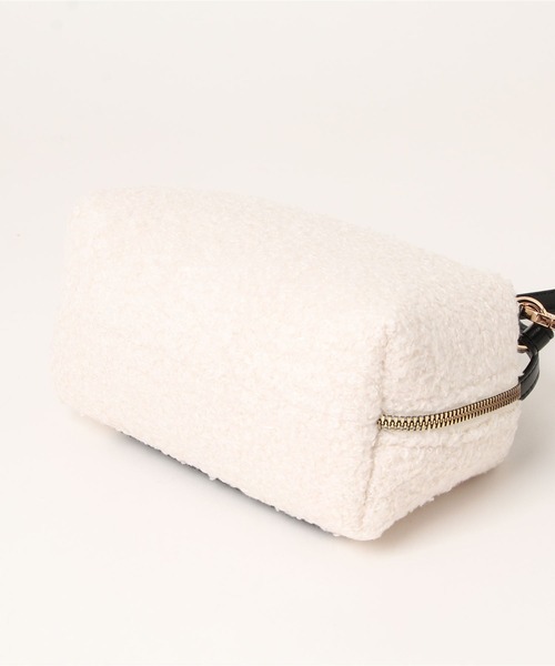 KOBE LETTUCE（コウベレタス）の「[ 選べる2素材 ] 2ハンドルミニバッグ（ハンドバッグ・レディース・ベージュ系/グレー系/ブラック系1/ホワイト系/ブラック系・FREE）」の22枚目の写真