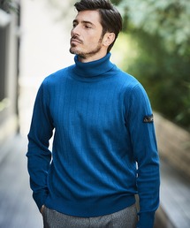 g-stage（ジーステージ）の「タートルネックニット ワイドリブ編み（ニット/セーター）」