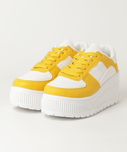 セール】厚底 ローカット コートタイプスニーカー(1650)/Love Hunter