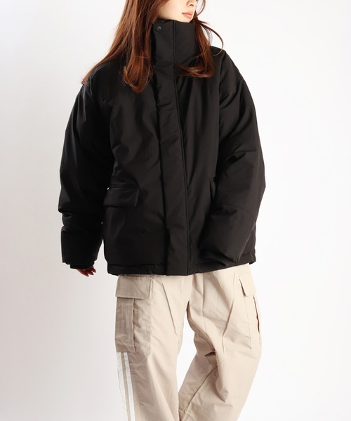 WESTSEA(ウエストシー)の「防風中綿 ハイネック ファイバーダウンハーフジャケット(その他アウター・メンズ・ブラック/ベージュ・L/XL/M)」の3枚目の写真