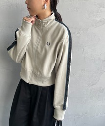 [FRED PERRY/フレッドペリー] クロップド丈 トラックジャケット