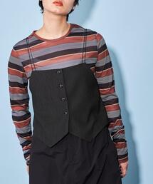 CITEN | ＜CITEN＞ボタンフロント ショート キャミソール(キャミソール)