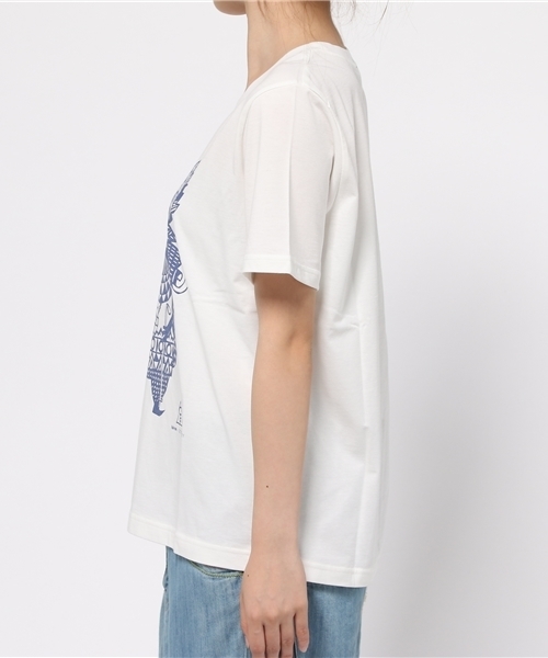 Ne-net（ネネット）の「(O)(S)Ne×CF T（Tシャツ/カットソー・レディース・ピンク/オフホワイト/イエロー・03/02）」の11枚目の写真