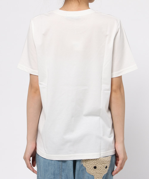 Ne-net（ネネット）の「(O)(S)Ne×CF T（Tシャツ/カットソー・レディース・ピンク/オフホワイト/イエロー・03/02）」の5枚目の写真