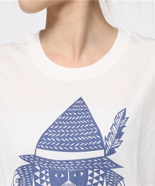 Ne-net（ネネット）の「(O)(S)Ne×CF T（Tシャツ/カットソー・レディース・ピンク/オフホワイト/イエロー・03/02）」の6枚目の写真