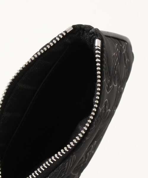 Vivienne Westwood(ヴィヴィアンウエストウッド)の「RE-SATIN ORBORAMA COIN PURSE(コインケース・レディース・ブラック/グリーン・FREE)」の5枚目の写真