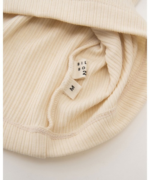 BILLABONG(ビラボン)の「【直営店限定】BILLABONG レディース 2WAY BABY FIT LS TEE ロンT 【2024年春夏モデル】/ビラボンクロップドストレッチリブランドネックロングカットソー(Tシャツ/カットソー・レディース・アイボリー/ピンク/ネイビー/オレンジ・MEDIUM)」の9枚目の写真