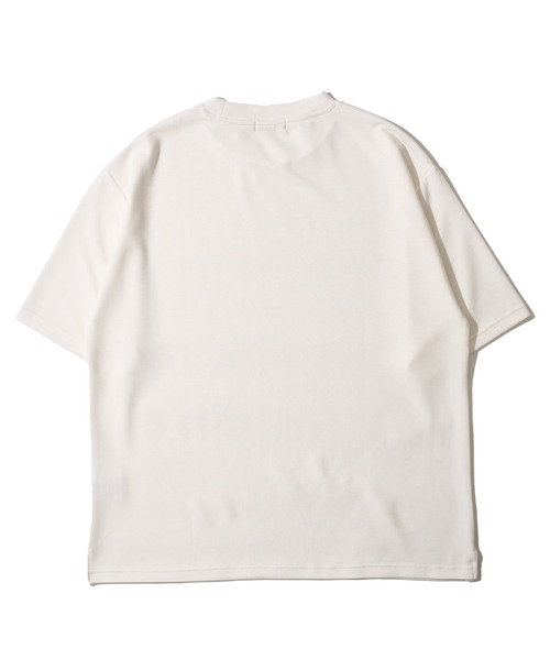 ADPOSION(アドポーション)の「【上下2点セット】冷感ポンチ 半袖Tシャツ&ハーフパンツ ルームウェア(ルームウェア/パジャマ・メンズ・ホワイト×ブラック/ブラック×グレー/グレー/ブルーグレー/ブラック/グリーン/チャコールグレー・X-LARGE/LARGE/MEDIUM)」の11枚目の写真