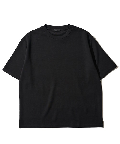 ADPOSION(アドポーション)の「【上下2点セット】冷感ポンチ 半袖Tシャツ&ハーフパンツ ルームウェア(ルームウェア/パジャマ・メンズ・ホワイト×ブラック/ブラック×グレー/グレー/ブルーグレー/ブラック/グリーン/チャコールグレー・X-LARGE/LARGE/MEDIUM)」の14枚目の写真