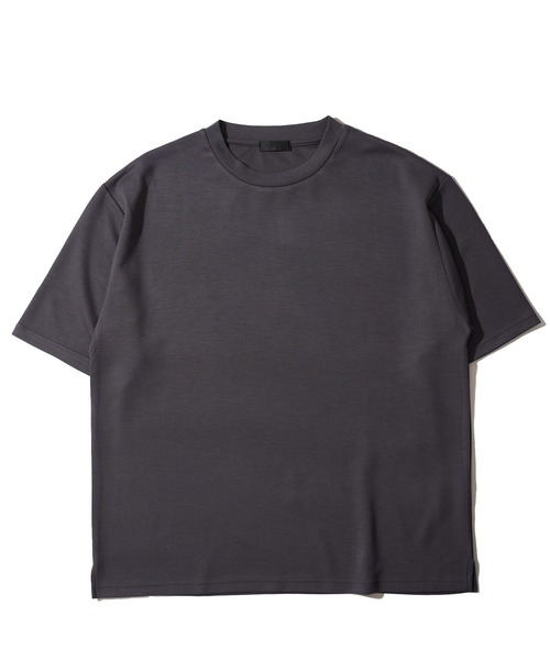ADPOSION(アドポーション)の「【上下2点セット】冷感ポンチ 半袖Tシャツ&ハーフパンツ ルームウェア(ルームウェア/パジャマ・メンズ・ホワイト×ブラック/ブラック×グレー/グレー/ブルーグレー/ブラック/グリーン/チャコールグレー・X-LARGE/LARGE/MEDIUM)」の22枚目の写真