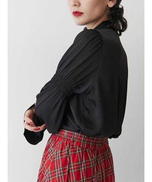 jouetie(ジュエティ)の「リボンタイブラウス(シャツ/ブラウス・レディース・アイボリー/ブルー/ピンク/ブラック・MEDIUM)」の12枚目の写真