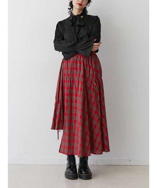 jouetie(ジュエティ)の「リボンタイブラウス(シャツ/ブラウス・レディース・アイボリー/ブルー/ピンク/ブラック・MEDIUM)」の16枚目の写真