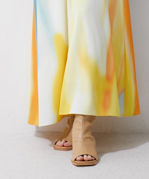 ADAM ET ROPE'（アダムエロペ）の「ストレッチブーツサンダル（ブーツ・レディース・ブラック/ベージュ・23.5cm/24.5cm/23.0cm/24.0cm）」の13枚目の写真