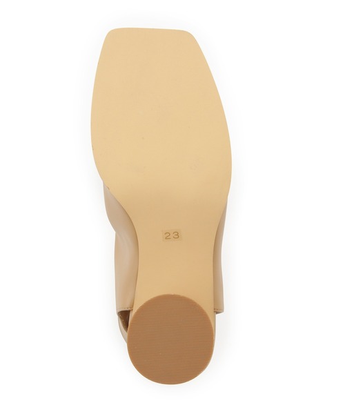 ADAM ET ROPE'（アダムエロペ）の「ストレッチブーツサンダル（ブーツ・レディース・ブラック/ベージュ・23.5cm/24.5cm/23.0cm/24.0cm）」の7枚目の写真