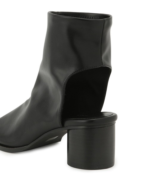 ADAM ET ROPE'（アダムエロペ）の「ストレッチブーツサンダル（ブーツ・レディース・ブラック/ベージュ・23.5cm/24.5cm/23.0cm/24.0cm）」の9枚目の写真