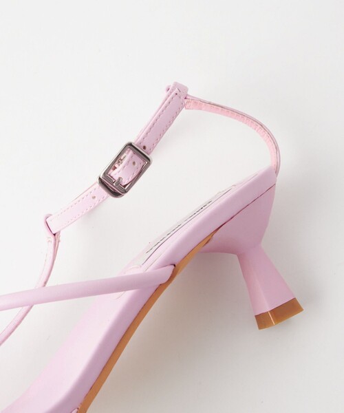 EMMEL REFINES(エメルリファインズ)の「<EMMEL REFINES>EM ストラップ ヒール サンダル(サンダル・レディース・ブラック/ライラック/ライム/シルバー・S/L/M)」の10枚目の写真