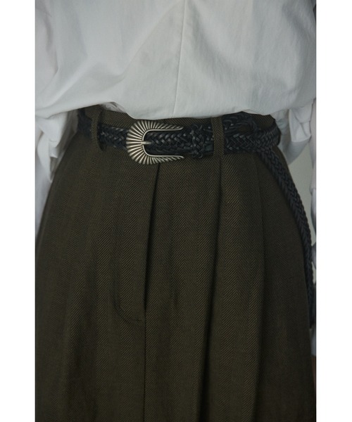 BLACK BY MOUSSY（ブラックバイマウジー）の「knitting belt(ニッティングベルト)（ベルト・レディース・ブラック・FREE）」の4枚目の写真