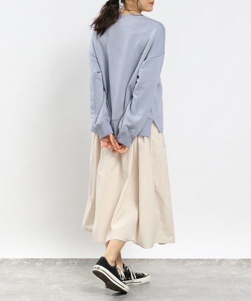 GLOBAL WORK Smile Seed Store(グローバルワーク スマイルシードストア)の「撥水UVボリュームスカート/994481(スカート・レディース・ベージュ/カーキ/ブラック/アイボリー・MEDIUM/SMALL/LARGE/X-LARGE)」の10枚目の写真