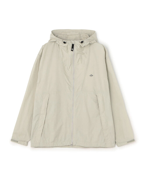 ◆DANTON ベージュ ナイロンジャケット DANTON [ダントン] W NYLON HOODED JACKET [DT-A0674SNY