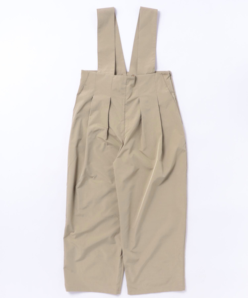 STYLEBLOCK(スタイルブロック)の「Eオックスハイウエストサロペット(サロペット/オーバーオール・レディース・ベージュ/グレー/ブラック・M)」の1枚目の写真