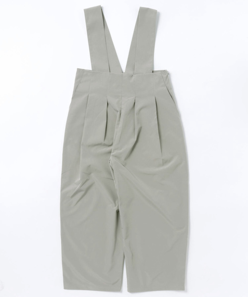 STYLEBLOCK(スタイルブロック)の「Eオックスハイウエストサロペット(サロペット/オーバーオール・レディース・ベージュ/グレー/ブラック・M)」の3枚目の写真