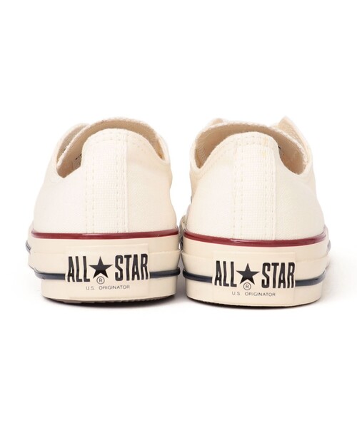 CONVERSE(コンバース)の「CONVERSE:ALL STAR US OX ローカットスニーカー(スニーカー・レディース・ホワイト・30/35/40/45/50)」の4枚目の写真