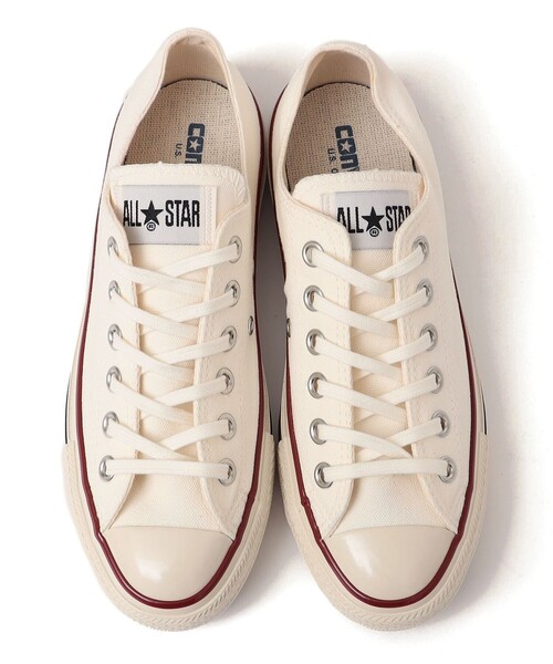 CONVERSE(コンバース)の「CONVERSE:ALL STAR US OX ローカットスニーカー(スニーカー・レディース・ホワイト・30/35/40/45/50)」の5枚目の写真