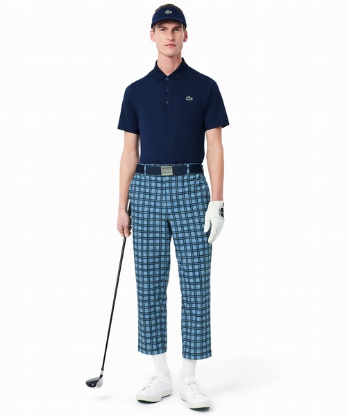 美品☆LACOSTE ラコステ スポーツ ゴルフ パンツ センタークリースゴルフパンツ HF7469 - ラコステ（LACOSTE