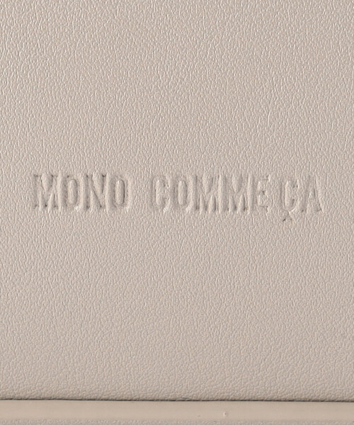 MONO　COMME CA（モノコムサ）の「スクエアショルダー（ショルダーバッグ・レディース・モカ/ライトグレー/ブラック・FREE）」の17枚目の写真