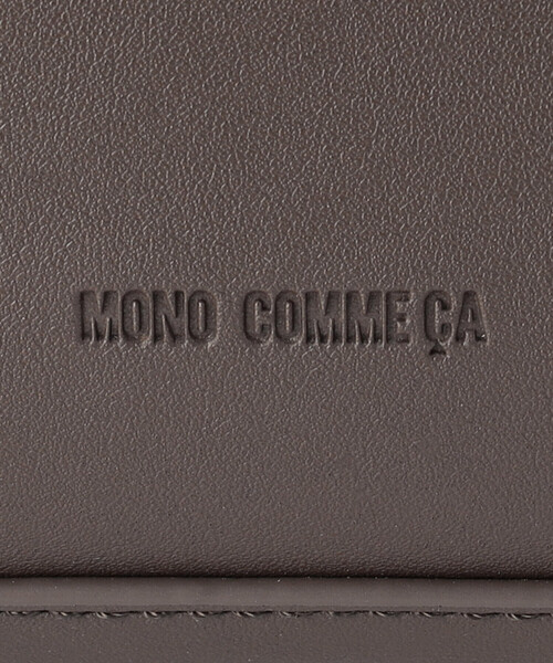 MONO　COMME CA（モノコムサ）の「スクエアショルダー（ショルダーバッグ・レディース・モカ/ライトグレー/ブラック・FREE）」の18枚目の写真