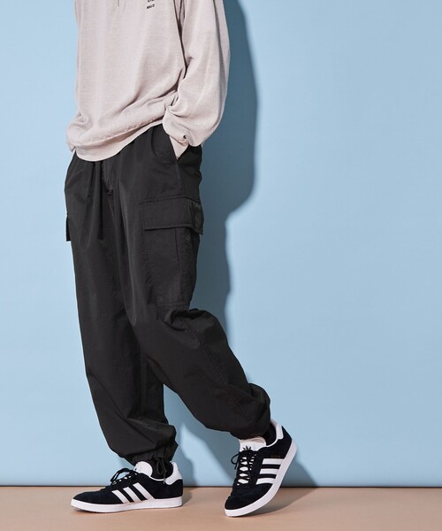 CITEN(シテン)の「<CITEN>ワイド カーゴ パンツ(カーゴパンツ・メンズ・ブラック/ベージュ/ネイビー・M/L)」の9枚目の写真