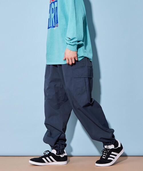 CITEN(シテン)の「<CITEN>ワイド カーゴ パンツ(カーゴパンツ・メンズ・ブラック/ベージュ/ネイビー・M/L)」の11枚目の写真