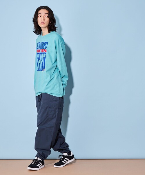 CITEN(シテン)の「<CITEN>ワイド カーゴ パンツ(カーゴパンツ・メンズ・ブラック/ベージュ/ネイビー・M/L)」の12枚目の写真