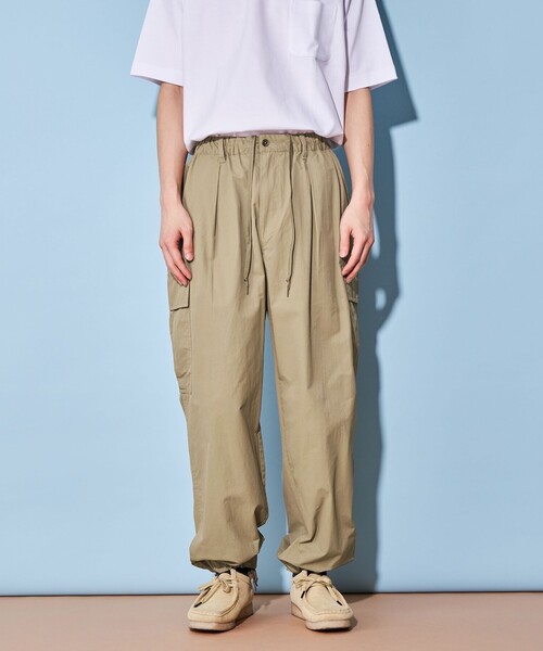 CITEN(シテン)の「<CITEN>ワイド カーゴ パンツ(カーゴパンツ・メンズ・ブラック/ベージュ/ネイビー・M/L)」の13枚目の写真
