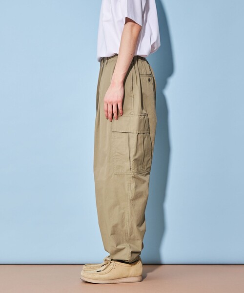 CITEN(シテン)の「<CITEN>ワイド カーゴ パンツ(カーゴパンツ・メンズ・ブラック/ベージュ/ネイビー・M/L)」の14枚目の写真