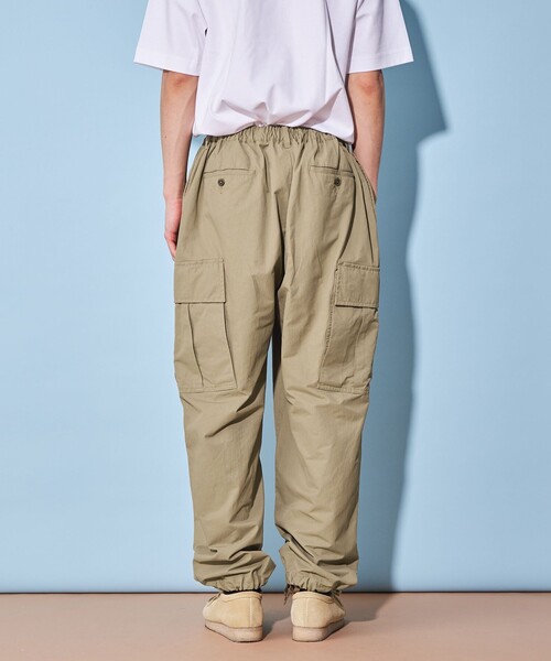 CITEN(シテン)の「<CITEN>ワイド カーゴ パンツ(カーゴパンツ・メンズ・ブラック/ベージュ/ネイビー・M/L)」の15枚目の写真