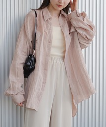 Kastane | 【2024SS】サテンビックシャツ(シャツ/ブラウス)