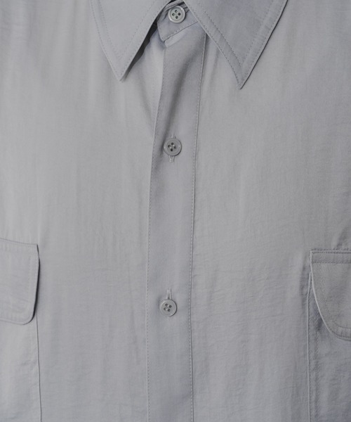 Kastane（カスタネ）の「サテンビックシャツ（シャツ/ブラウス・レディース・ピンク/グレー/アイボリー・FREE）」の21枚目の写真