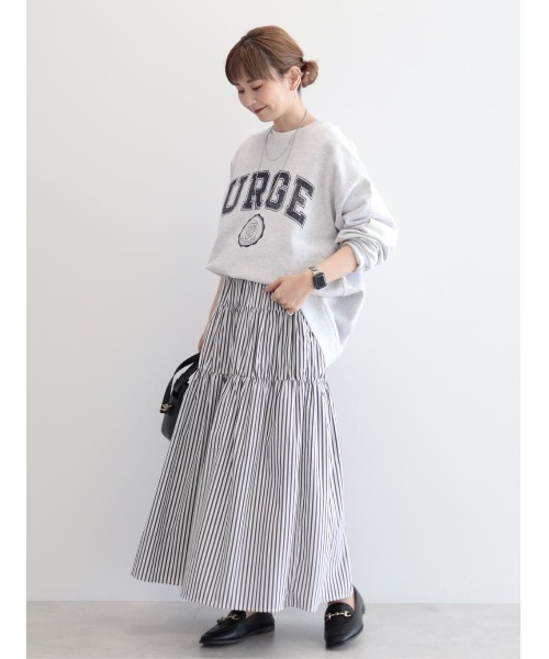 AMERICAN HOLIC（アメリカンホリック）の「ロゴプリントスウェット（スウェット・レディース・ホワイト系その他・M/L）」の3枚目の写真