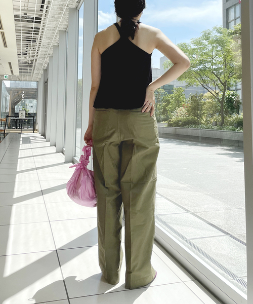 IENA LA BOUCLE(イエナラブークル)の「IENA LA BOUCLE リネンコットン透かし編みキャミソール(キャミソール・レディース・ホワイト/ブラック・FREE)」の11枚目の写真