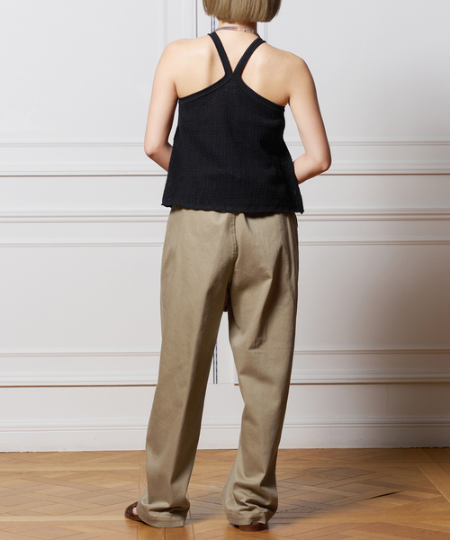 IENA LA BOUCLE(イエナラブークル)の「IENA LA BOUCLE リネンコットン透かし編みキャミソール(キャミソール・レディース・ホワイト/ブラック・FREE)」の20枚目の写真