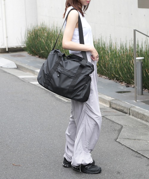 セール】【FORECAST】防水コーティングトートバッグ ボストン