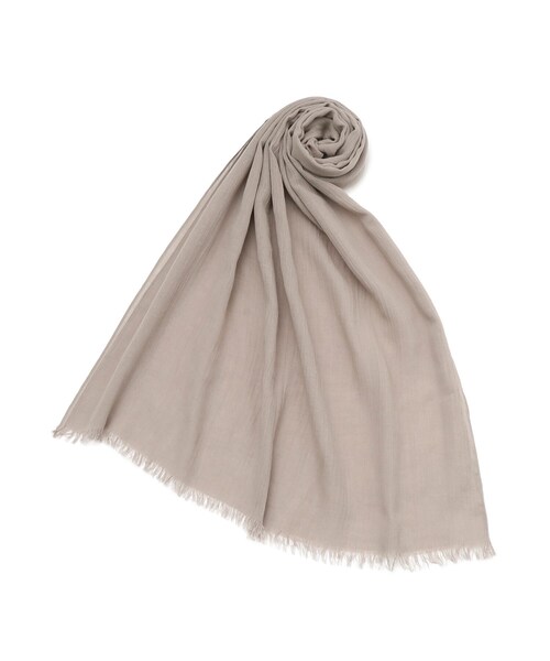 yoke ストール 悴ん ブラウン 