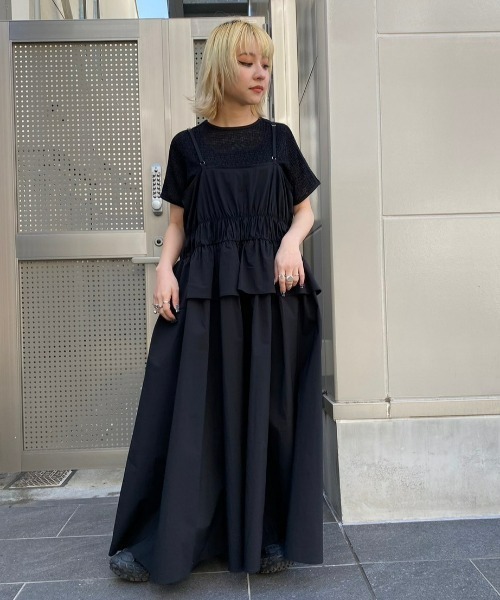 Candy Stripper(キャンディストリッパー)の「CND COMPACT Tシャツ(Tシャツ/カットソー・レディース・ブラック/ブラック系その他/オフホワイト・2)」の12枚目の写真