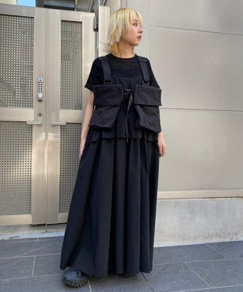 Candy Stripper(キャンディストリッパー)の「CND COMPACT Tシャツ(Tシャツ/カットソー・レディース・ブラック/ブラック系その他/オフホワイト・2)」の13枚目の写真