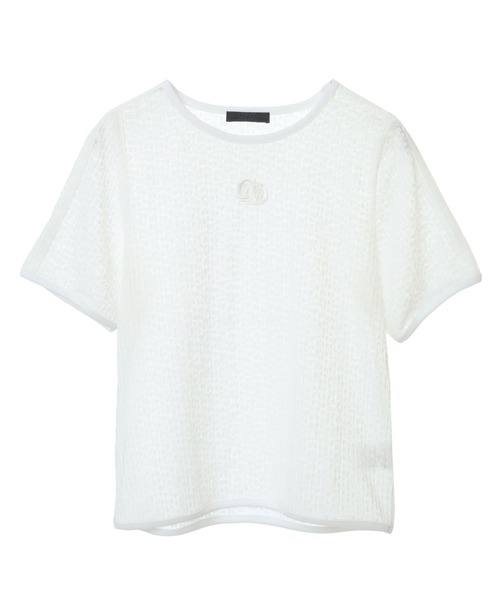 Candy Stripper(キャンディストリッパー)の「CND COMPACT Tシャツ(Tシャツ/カットソー・レディース・ブラック/ブラック系その他/オフホワイト・2)」の17枚目の写真