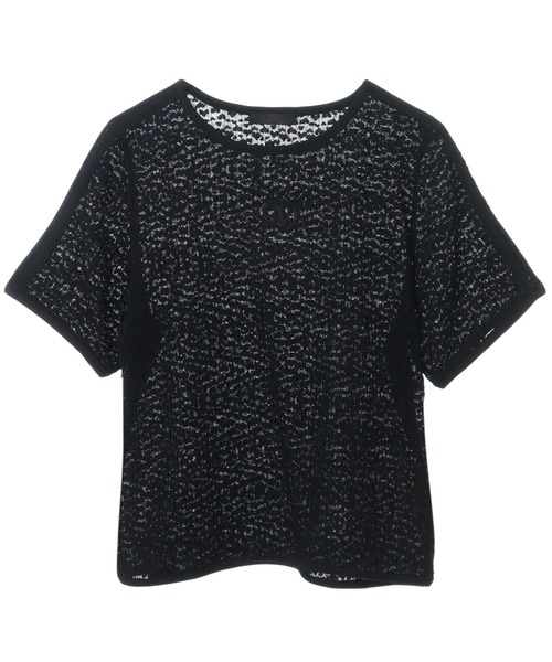 Candy Stripper(キャンディストリッパー)の「CND COMPACT Tシャツ(Tシャツ/カットソー・レディース・ブラック/ブラック系その他/オフホワイト・2)」の16枚目の写真