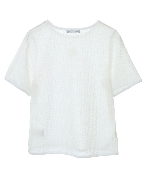 Candy Stripper(キャンディストリッパー)の「CND COMPACT Tシャツ(Tシャツ/カットソー・レディース・ブラック/ブラック系その他/オフホワイト・2)」の18枚目の写真