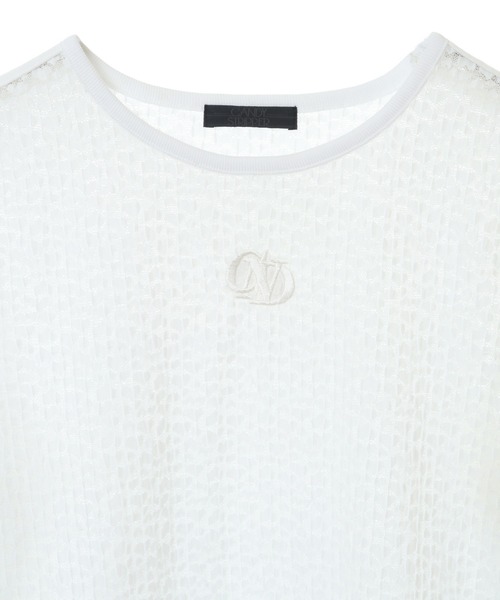 Candy Stripper(キャンディストリッパー)の「CND COMPACT Tシャツ(Tシャツ/カットソー・レディース・ブラック/ブラック系その他/オフホワイト・2)」の19枚目の写真