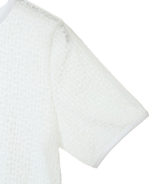 Candy Stripper(キャンディストリッパー)の「CND COMPACT Tシャツ(Tシャツ/カットソー・レディース・ブラック/ブラック系その他/オフホワイト・2)」の20枚目の写真